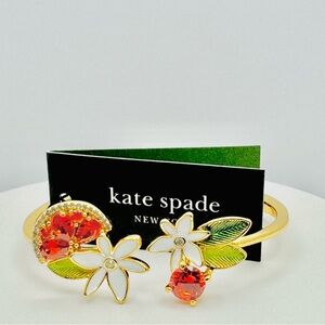 $129 KATE SPADE 🍊Sweet Citrus Hinge Cuff